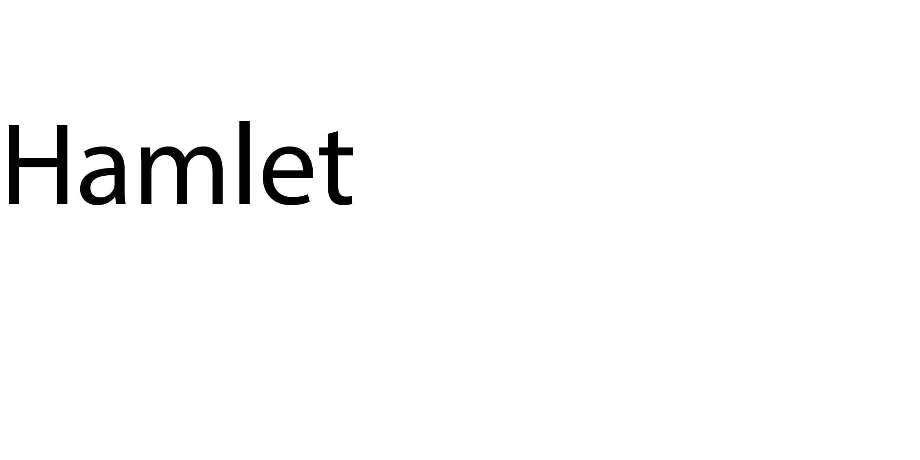 hamlet